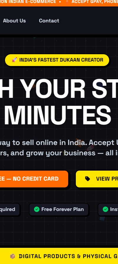MKart v1 - Multi-Vendor Storefront Builder & 0% Fee UPI E-Commerce SaaS PHP Script